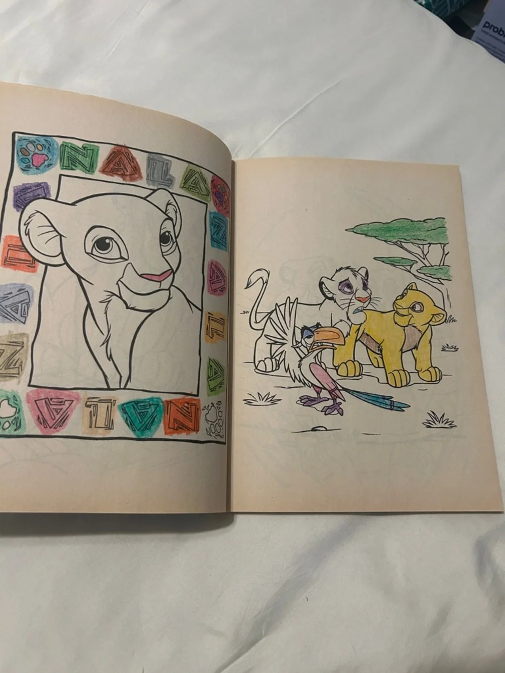 🪁2/$7, 🎠4/$11+$4.99📦💘 Lion King deluxe coloring book